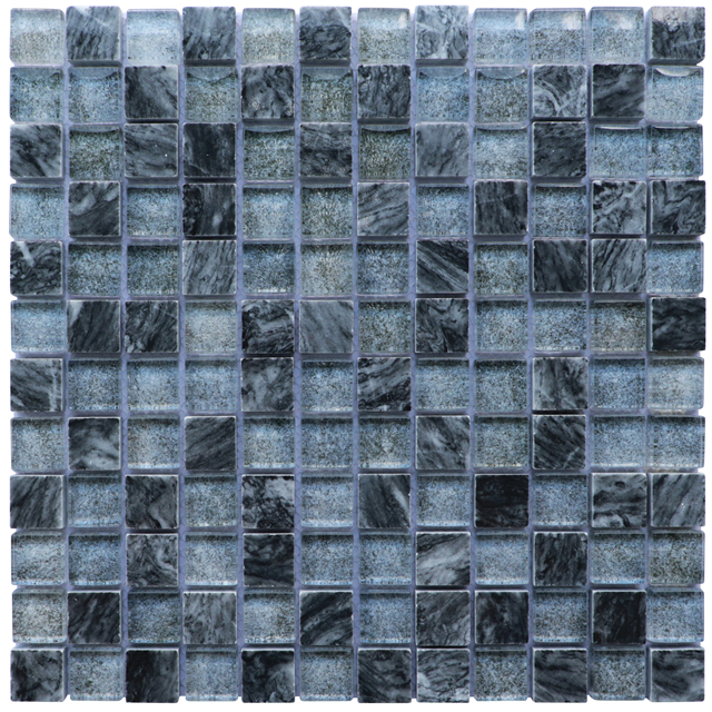 Hochwertiges quadratisches Stein-Glasmosaik
